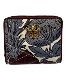 TORY BURCH（トリーバーチ）の古着「2つ折り財布」｜レッド×ホワイト×グレー