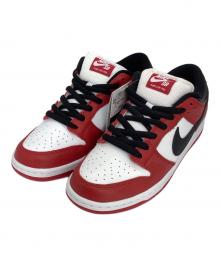 NIKE SB（ナイキエスビー）の古着「スニーカー　Dunk Low Pro」｜ホワイト×レッド