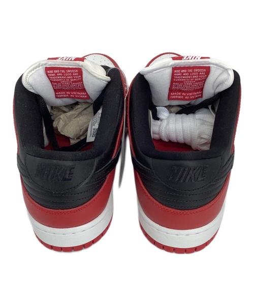 NIKE SB（ナイキエスビー）NIKE SB (ナイキエスビー) スニーカー　Dunk Low Pro ホワイト×レッド サイズ:28の古着・服飾アイテム
