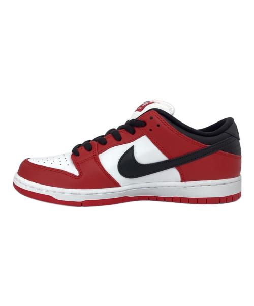 NIKE SB（ナイキエスビー）NIKE SB (ナイキエスビー) スニーカー　Dunk Low Pro ホワイト×レッド サイズ:28の古着・服飾アイテム