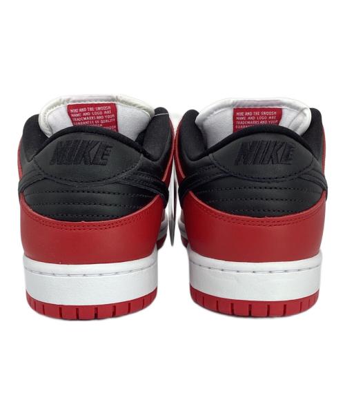 NIKE SB（ナイキエスビー）NIKE SB (ナイキエスビー) スニーカー　Dunk Low Pro ホワイト×レッド サイズ:28の古着・服飾アイテム