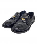 MIU MIUミュウミュウ）の古着「ペニーローファー」｜ブラック