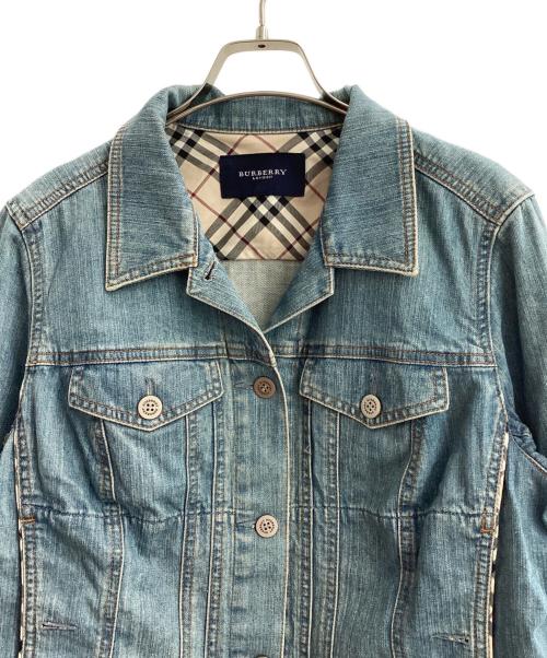 BURBERRY LONDON（バーバリーロンドン）BURBERRY LONDON (バーバリーロンドン) デニムジャケット インディゴ サイズ:46の古着・服飾アイテム