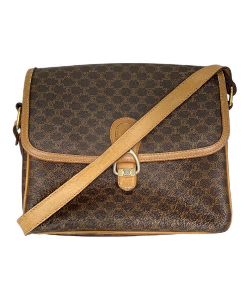 CELINE（セリーヌ）CELINE (セリーヌ) ショルダーバッグ ブラウンの古着・服飾アイテム