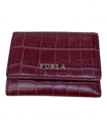 FURLA（フルラ）の古着「3つ折り財布」｜レッド