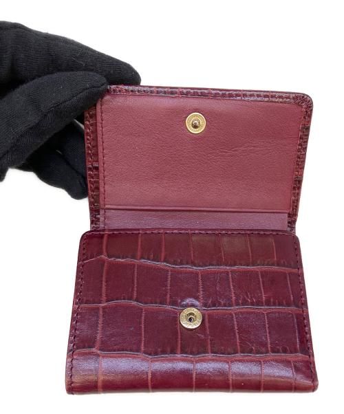 FURLA（フルラ）FURLA (フルラ) 3つ折り財布 レッドの古着・服飾アイテム