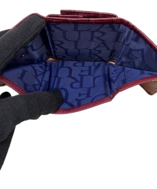 FURLA（フルラ）FURLA (フルラ) 3つ折り財布 レッドの古着・服飾アイテム