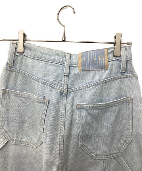 SNACKS（スナックス）SNACKS (スナックス) デニムパンツ ブルー サイズ:63.5cmの古着・服飾アイテム