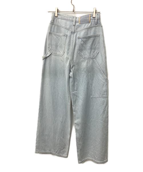 SNACKS（スナックス）SNACKS (スナックス) デニムパンツ ブルー サイズ:63.5cmの古着・服飾アイテム
