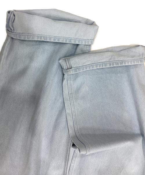 SNACKS（スナックス）SNACKS (スナックス) デニムパンツ ブルー サイズ:63.5cmの古着・服飾アイテム