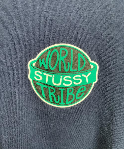 stussy（ステューシー）stussy (ステューシー) 半袖カットソー ネイビー サイズ:Sの古着・服飾アイテム
