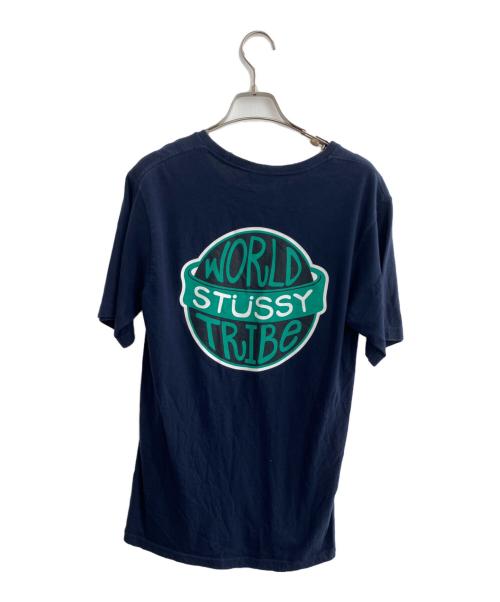stussy（ステューシー）stussy (ステューシー) 半袖カットソー ネイビー サイズ:Sの古着・服飾アイテム