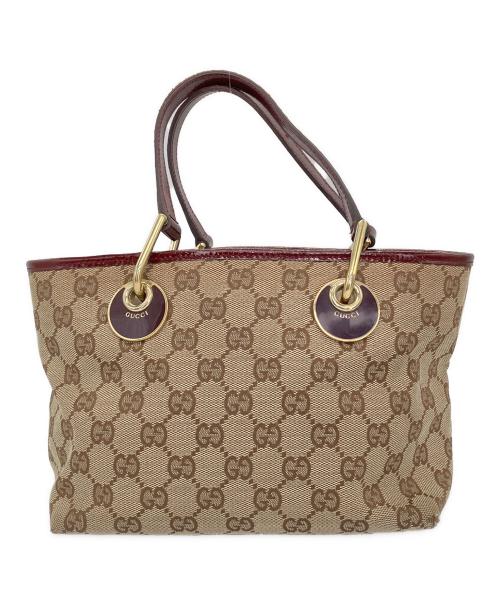 GUCCI（グッチ）GUCCI (グッチ) トートバッグ ベージュの古着・服飾アイテム