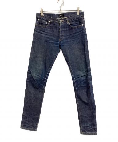 中古・古着通販】A.P.C. (アーペーセー) デニムパンツ ブルー サイズ