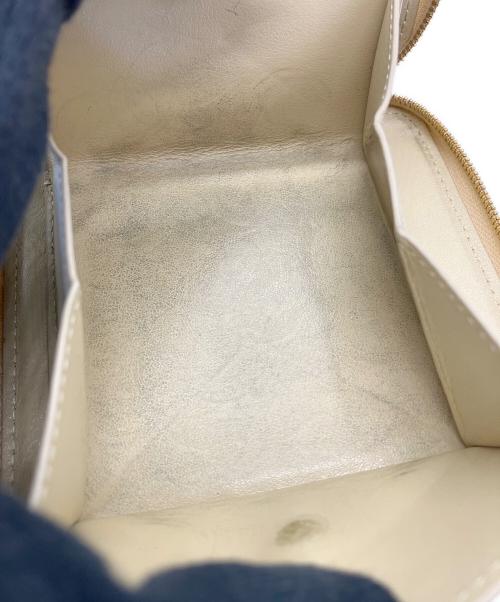 BOTTEGA VENETA（ボッテガベネタ）BOTTEGA VENETA (ボッテガベネタ) 2つ折り財布　イントレチャート ベージュの古着・服飾アイテム