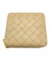 BOTTEGA VENETA (ボッテガベネタ) 2つ折り財布　イントレチャート ベージュ：25000円