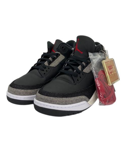 NIKE（ナイキ）NIKE (ナイキ) LEVI'S (リーバイス) Air Jordan 3 Retro SP ブラック×グレー サイズ:27の古着・服飾アイテム