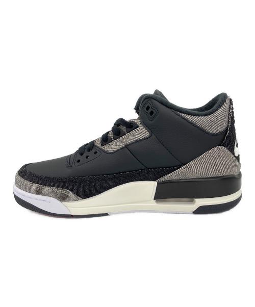 NIKE（ナイキ）NIKE (ナイキ) LEVI'S (リーバイス) Air Jordan 3 Retro SP ブラック×グレー サイズ:27の古着・服飾アイテム
