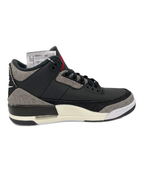 NIKE（ナイキ）NIKE (ナイキ) LEVI'S (リーバイス) Air Jordan 3 Retro SP ブラック×グレー サイズ:27の古着・服飾アイテム
