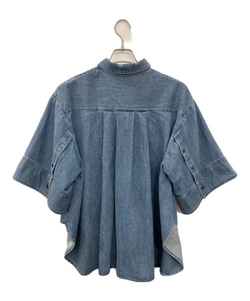 LE PHIL（ル フィル）LE PHIL (ル フィル) ライトデニムブラウスシャツ インディゴ サイズ:Fの古着・服飾アイテム