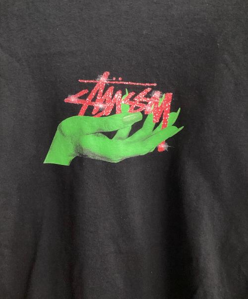 stussy（ステューシー）stussy (ステューシー) 半袖カットソー ブラック サイズ:Mの古着・服飾アイテム