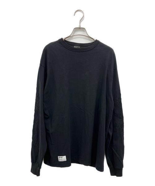 Schott（ショット）Schott (ショット) 長袖カットソー ブラック サイズ:Lの古着・服飾アイテム