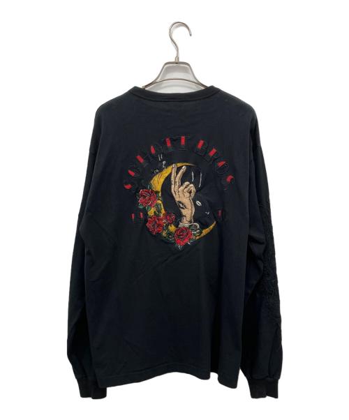 Schott（ショット）Schott (ショット) 長袖カットソー ブラック サイズ:Lの古着・服飾アイテム