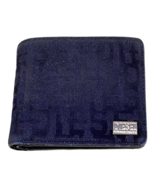 DIESEL（ディーゼル）DIESEL (ディーゼル) 2つ折り財布　BI-FOLD COIN S ブラックの古着・服飾アイテム