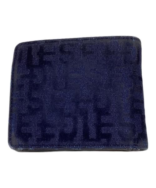 DIESEL（ディーゼル）DIESEL (ディーゼル) 2つ折り財布　BI-FOLD COIN S ブラックの古着・服飾アイテム