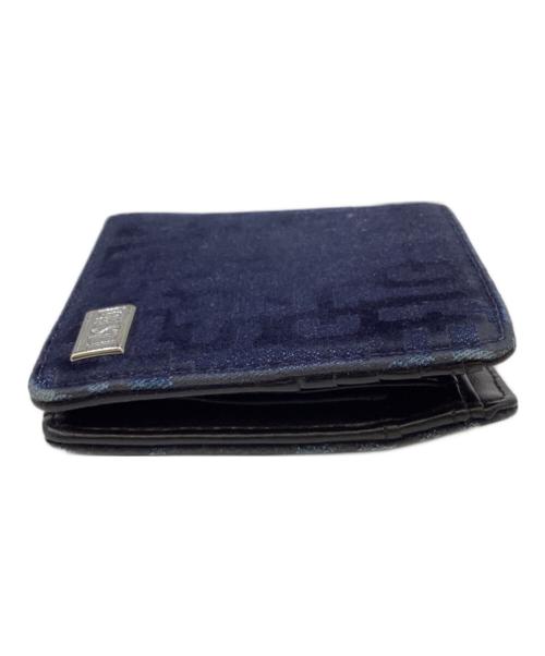 DIESEL（ディーゼル）DIESEL (ディーゼル) 2つ折り財布　BI-FOLD COIN S ブラックの古着・服飾アイテム