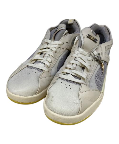 PUMA（プーマ）PUMA (プーマ) ALEXANDER McQUEEN (アレキサンダーマックイーン) スニーカー ホワイト サイズ:27の古着・服飾アイテム