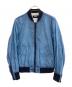 DIESEL（ディーゼル）の古着「MA-1ジャケット」｜ブルー