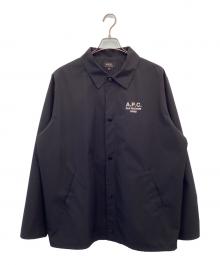 A.P.C.（アーペーセー）の古着「コーチジャケット」｜ブラック