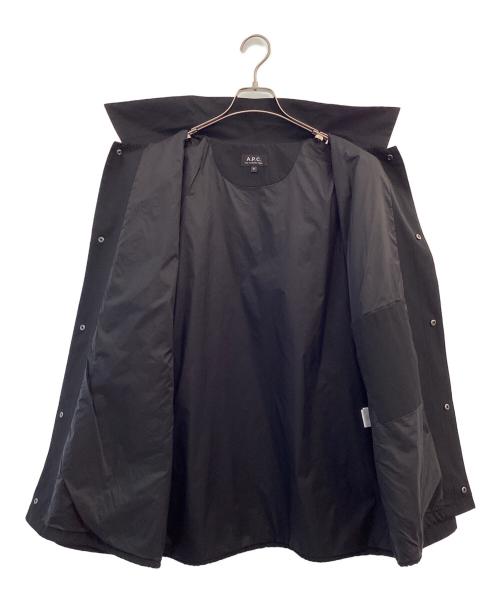 A.P.C.（アーペーセー）A.P.C. (アーペーセー) コーチジャケット ブラック サイズ:XLの古着・服飾アイテム
