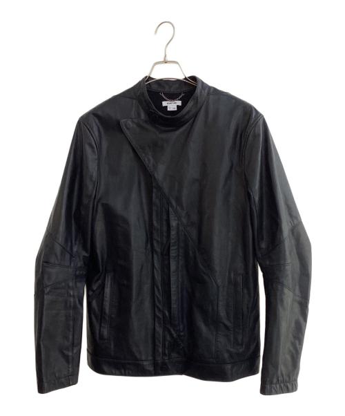 HELMUT LANG（ヘルムートラング）HELMUT LANG (ヘルムートラング) レザージャケット ブラック サイズ:Lの古着・服飾アイテム