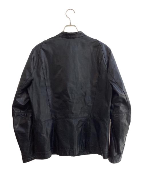 HELMUT LANG（ヘルムートラング）HELMUT LANG (ヘルムートラング) レザージャケット ブラック サイズ:Lの古着・服飾アイテム