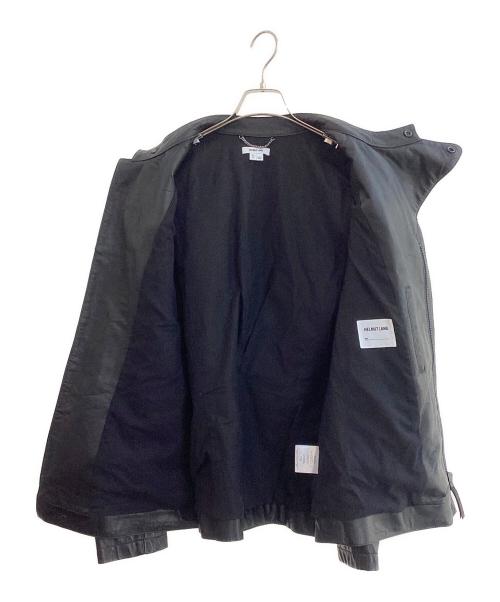 HELMUT LANG（ヘルムートラング）HELMUT LANG (ヘルムートラング) レザージャケット ブラック サイズ:Lの古着・服飾アイテム