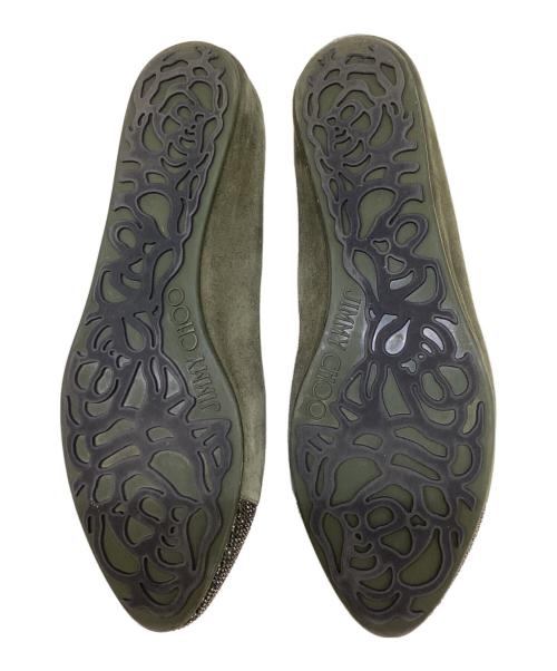 JIMMY CHOO（ジミーチュウ）JIMMY CHOO (ジミーチュウ) パンプス グリーン サイズ:38 1/2の古着・服飾アイテム