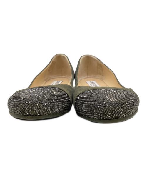 JIMMY CHOO（ジミーチュウ）JIMMY CHOO (ジミーチュウ) パンプス グリーン サイズ:38 1/2の古着・服飾アイテム