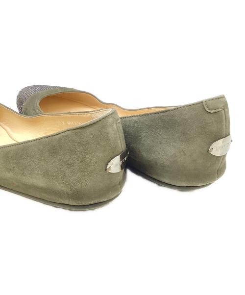 JIMMY CHOO（ジミーチュウ）JIMMY CHOO (ジミーチュウ) パンプス グリーン サイズ:38 1/2の古着・服飾アイテム