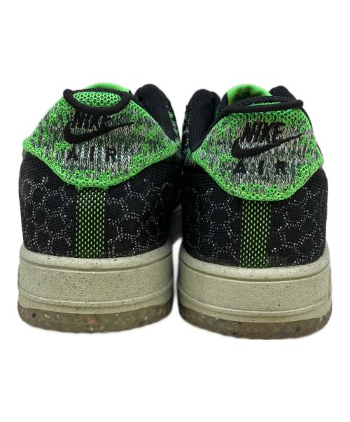 NIKE（ナイキ）NIKE (ナイキ) Air Force 1 Low Crater Flyknit  ブラック×グリーン サイズ:28の古着・服飾アイテム
