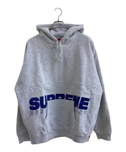 SUPREME（シュプリーム）Supreme (シュプリーム) Best Of Best Hoodie ライトグレー サイズ:XLの古着・服飾アイテム