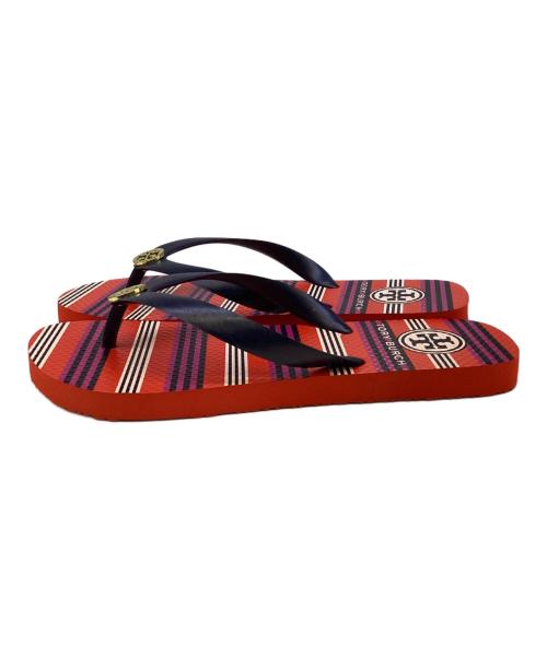 TORY BURCH（トリーバーチ）TORY BURCH (トリーバーチ) サンダル レッド サイズ:6の古着・服飾アイテム