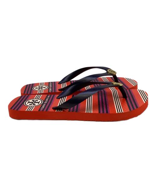TORY BURCH（トリーバーチ）TORY BURCH (トリーバーチ) サンダル レッド サイズ:6の古着・服飾アイテム