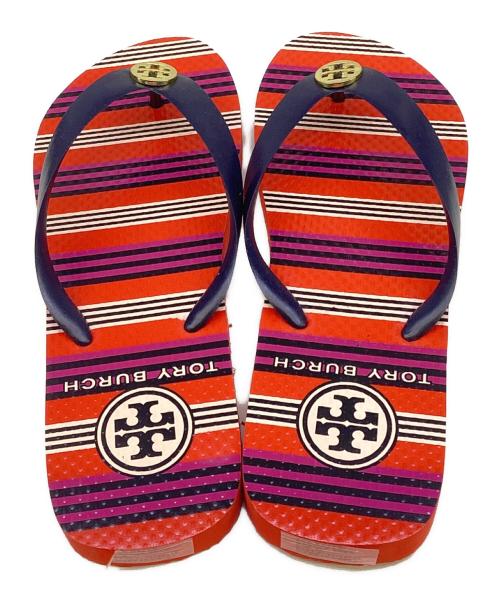 TORY BURCH（トリーバーチ）TORY BURCH (トリーバーチ) サンダル レッド サイズ:6の古着・服飾アイテム