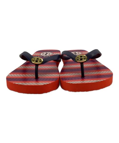 TORY BURCH（トリーバーチ）TORY BURCH (トリーバーチ) サンダル レッド サイズ:6の古着・服飾アイテム
