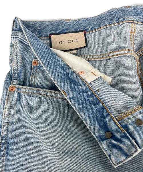 GUCCI（グッチ）GUCCI (グッチ) デニムパンツ インディゴ サイズ:36の古着・服飾アイテム