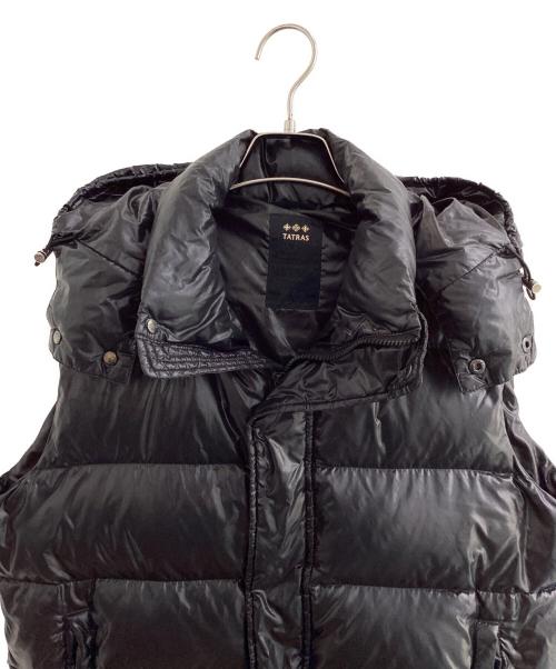 TATRAS（タトラス）TATRAS (タトラス) ダウンベスト ブラック サイズ:4の古着・服飾アイテム