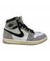 中古・古着 NIKE (ナイキ) AIR JORDAN 1 RETRO HIGH OG グレー×ホワイト サイズ:26.5：10000円