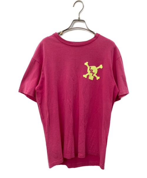 stussy（ステューシー）stussy (ステューシー) 半袖カットソー ピンク サイズ:Mの古着・服飾アイテム
